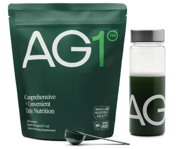 AG1 Athletic Greens - 30-Day Supply with Bottle Nutrition