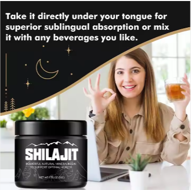Pure Himalayan Shilajit Resin – High Potency Shilajit for Men & Women