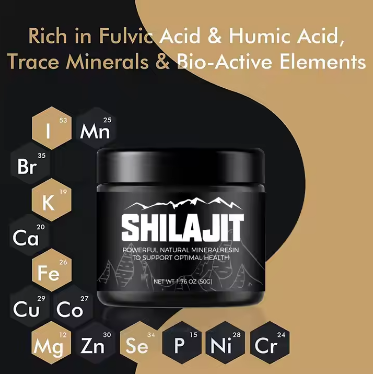 Pure Himalayan Shilajit Resin – High Potency Shilajit for Men & Women