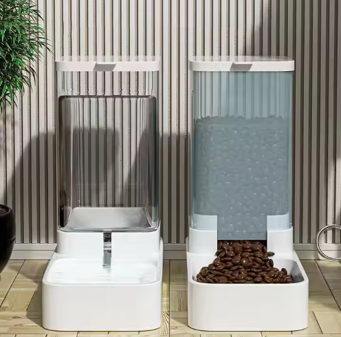 3.8L Automatic Pet Feeder & Water Dispenser for Cats
