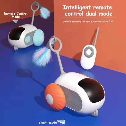 ZMaker Smart Interactive Electric Cat Toy - Automatic Mobile Car for Indoor Fun