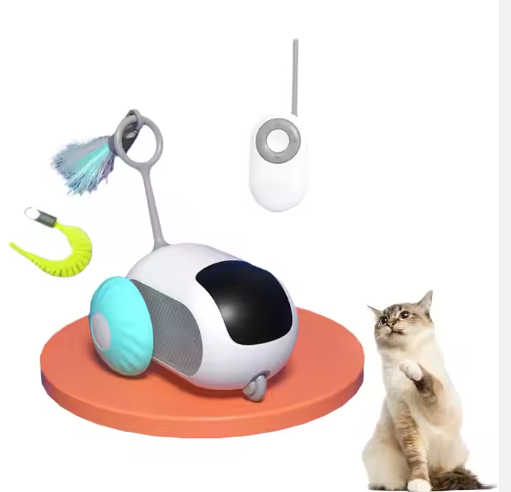 ZMaker Smart Interactive Electric Cat Toy - Automatic Mobile Car for Indoor Fun