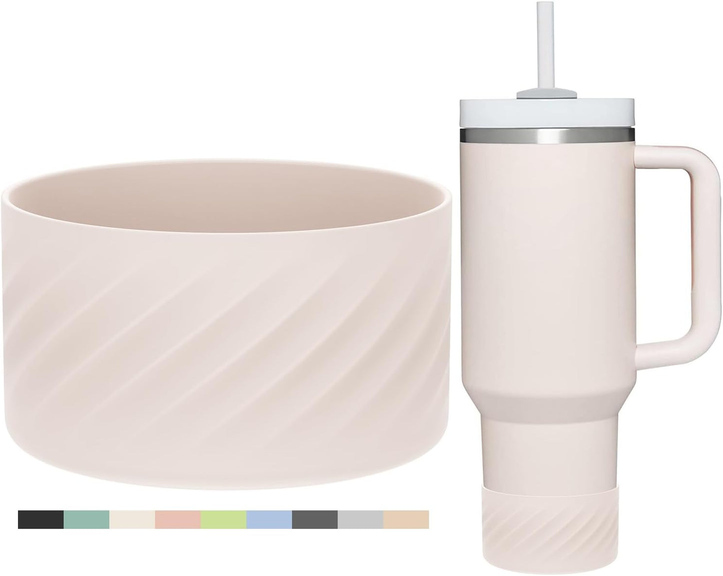 Stanley Quencher H2.0 40oz - Rose Quartz Swirl 40oz in Rose Quartz Swirl